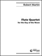 Flute Quartet for the Day of the Moon Score and Parts CUSTOM PRINT cover